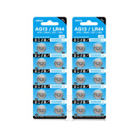 Vĩ 10 viên pin cúc áo AG13 LR44 A76 SR44 357 303 Alkaline 1.5V