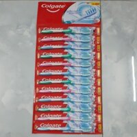 Vỉ 12 cây bàn chải đánh răng colgate mềm mảnh extra clean