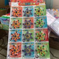 Vỉ 12 con quay spinner robot nhện biến hình Đồ Chơi Toy