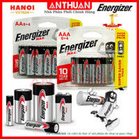 Vỉ 12 Pin Energizer Max Pin E91/E92 BP8+4 Tiểu AA Đũa AAA Alkaline LR03/LR6 Chính Hãng Siêu Bền Bỉ