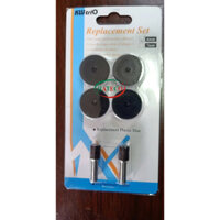 Vỉ 2 bộ Lưỡi dao máy đục lỗ KW Trio 952, 150 tờ (1 Vỉ gồm 2 lưỡi dao + 4 đế nhựa) - Lưỡi 09520