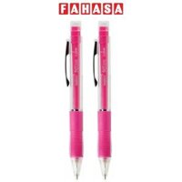 Vỉ 2 Bút Chì Bấm 0.5 mm - Marvy MS205 - Màu Hồng