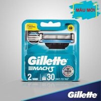 Vỉ 2 lưỡi dao cạo Gillette Mach 3