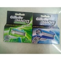 Vỉ 2 lưỡi Gillette Mach 3