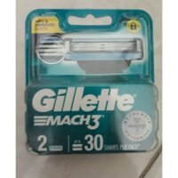 Vỉ 2 lưỡi gillette mach 3