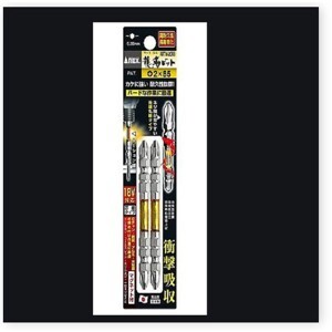 Vỉ 2 mũi vít 2 đầu có từ tính Anex ARTM-2150