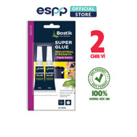 Vỉ 2 tuýp Keo đa năng siêu dính Super Glue 2IN1 - BOSTIK