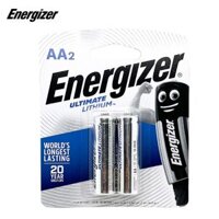 Vi 2 Viên Pin AA 1,5V ENERGIZER Lithium Ultimate Siêu nhe , Siêu bên bi - Hang chinh hang