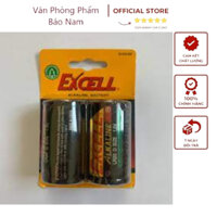 Vỉ  2 viên  Pin  đại LR20  Alkaline  Excell  LOẠI TỐT-VPP Bảo Nam