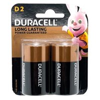 Vỉ 2 Viên Pin Đại  Pin D  1,5V DURACELL Siêu Bền - Hàng chính hãng