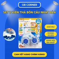 Vỉ 2 viên thả bồn cầu Hàng nội địa Nhật Bản Chất Lượng Cao