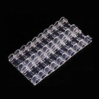 Vỉ 20 Nút Nhựa Giữ Dây - Nẹp - Kẹp Dán Tường Giữ Cố Định Dây Điện, Dây Máy Tính, Dây Mạng. TakyHome 5733 - Trong suốt