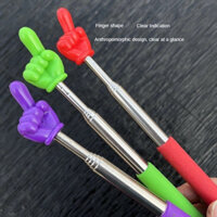 Vỉ 24 cây que chỉ bảng ngón tay dành cho giáo viên chất liệu inox và nhựa ABS ,có thể thu gọn và kéo dài