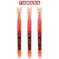 Vỉ 3 Bút Gel 0.5 mm - Marvy 850 - Màu Đỏ