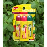 Vỉ 3 tuýp son dưỡng môi Carmex Daily Care Moisturizing Lip Balm