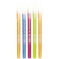 Vỉ 4  1 Bút Bi Nhiều Màu 0.6 mm - Stacom VBP2016 - Mực Xanh