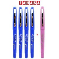 Vỉ 4 Bút Dạ Kim Nắp Đậy 0.5 mm Mực Xanh  Kèm 1 Bút Mực Tím - Stacom FL015C