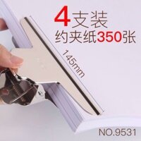 Vỉ 4 chiếc Kẹp inox Deli 145mm 9531