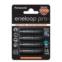 Vỉ 4 pin sạc AA Eneloop 2500mAh new 100%