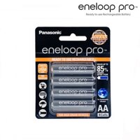 Vỉ 4 viên Pin Sạc AA Eneloop Pro 2550mAh Chính hãng Panasonic Sản xuất tại Nhật Bản