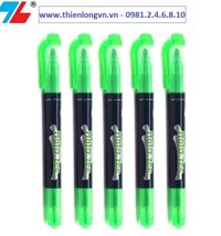 Vỉ 5 Bút Dạ Quang Thiên Long HL-03 -Xanh lá