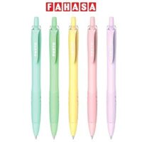 Vỉ 5 Bút Gel 0.6 mm - Thiên Long FO-GELB039VN - Mực Xanh