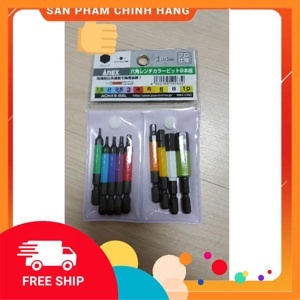 Vỉ 5 mũi vít đầu lục giác Anex ACHX5-65L