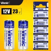 Vỉ 5 pin 12V 23A VINNIC FULL BOX MỚI 100% CHÍNH HÃNG độ bền cao dùng cho công tắc điều khiển từ xa cửa cuốn chuông cửa..