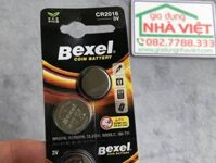 Vỉ 5 pin cúc áo Bexel CR2016 Lithium coin battery 3V Hàn Quốc