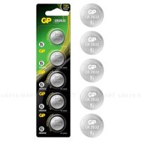 Vỉ 5 Pin Cúc Áo GP Lithium Coin Battery 3V CR2032-2CPU5