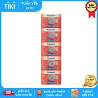 Vỉ 5 Viên Pin CR1632  CR 16325BE x 1 Vỉ  Panasonic Lithium 3 V - Hàng Chính Hãng