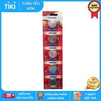 Vỉ 5 Viên Pin CR2450 3V Panasonic - Hàng Chính Hãng