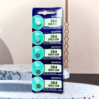 Vỉ 5 Viên Pin Đồng Hồ Đeo Tay Sony SR621SW  SR626SW  SR920SW  SR521SW  SR927SW - 364 SR621SW