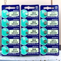 Vỉ 5 Viên Pin SR621SW SR626SW SR920SW SR521SW SR927SW Nhật Bản - 377 SR626SW