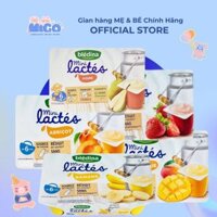 Vỉ 6 hộp Sữa chua nguội Bledina Pháp đủ vị hoa quả