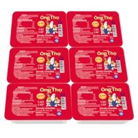 Vỉ 6 Hộp Sữa đặc Ông Thọ Nhãn đỏ