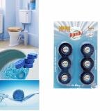 Vỉ 6 viên tẩy Hando vệ sinh và khử mùi hôi Toilet 330Gr