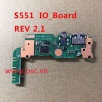Vỉ âm thanh laptop ASUS S551L K551A K551LB k551LN USB Board Audio Board IO Board