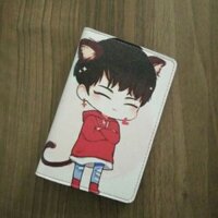 Ví bọc hộ chiếu (passport) hình chibi JB GOT7- mã GOT00002 có in theo yêu cầu