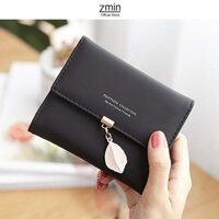 Ví bóp đựng tiền nữ mini Zmin, chất liệu da PU cao cấp - V025