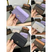 Ví bóp nữ mini mk có khoá kéo miệng đựng tiền thẻ hàng sẵn