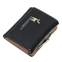 Ví bóp tiền nữ mini nhỏ gọn đơn giản hình con nai thời trang  HABALADY V2006