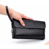 Ví cầm tay cắp nách thời trang NAM NỮ đẳng cấp  JEEP BLUO KHÓA SỐ BẢO MẬT AN TOÀN - ĐIỆN MÁY PICO