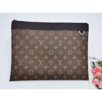 Ví cầm tay, Clutch da bò cao cấp LV Louis Vuitton