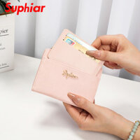 Ví cầm tay đa chức năng cho phụ nữ, túi clutch có khóa kéo, ví ngắn