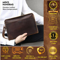 Ví cầm tay ,kẹp nách nam da bò cao cấp VD021