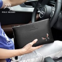Ví Cầm Tay Nam Da Bò Hàng Hiệu POLO MEISDO Sang Trọng Lịch Lãm PL 06