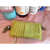 Ví card Mango màu xanh