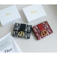 Ví CD mini montaigne thổ cẩm nữ cao cấp fullbox hàng đẹp chất lượng siêu hot - Thedom