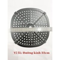 VỈ CHIÊN 22 x 22x 24 CM DÙNG CHO NỒI CHIÊN KHÔNG DẦU 5L rapido